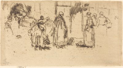 Fjerkræmarked, Loches af James Abbott McNeill Whistler