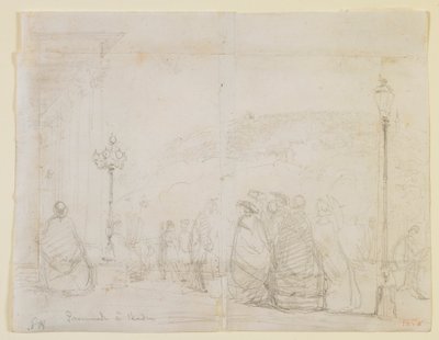 Gåtur i Baden af James Abbott McNeill Whistler