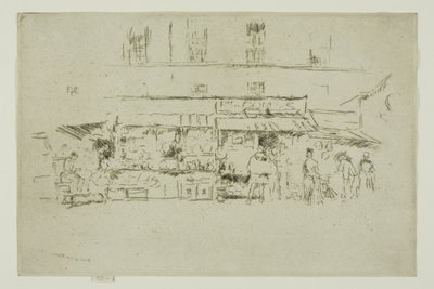Monte Bell O ved kajen af James Abbott McNeill Whistler
