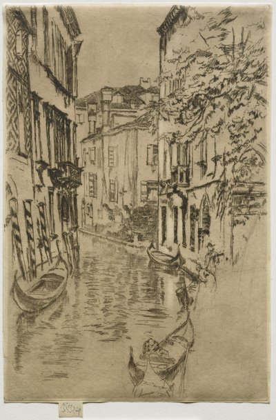 Den stille kanal af James McNeill Whistler