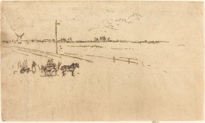Banegård, Voves af James Abbott McNeill Whistler