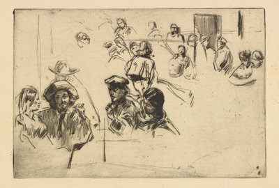 Ratcliffe Highway af James Abbott McNeill Whistler