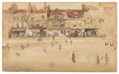Rød og brun-hoxton af James Abbott McNeill Whistler