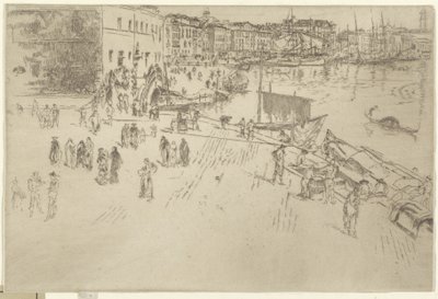 Riva, nr. 1 af James Abbott McNeill Whistler