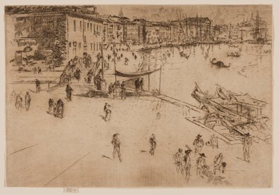 Riva, nr. 2 af James Abbott McNeill Whistler