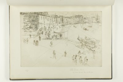 Riva, nr. 2 af James McNeill Whistler