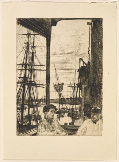 Rotherhithe af James Abbott McNeill Whistler