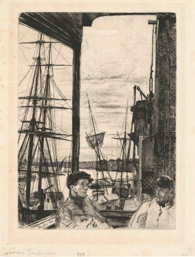 Rotherhithe af James Abbott McNeill Whistler