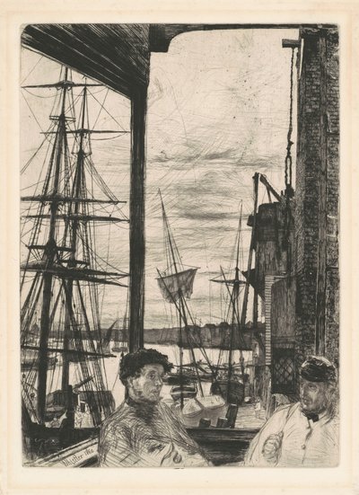 Rotherhithe af James Abbott McNeill Whistler