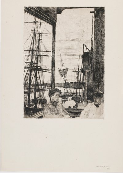 Rotherhithe af James Abbott McNeill Whistler