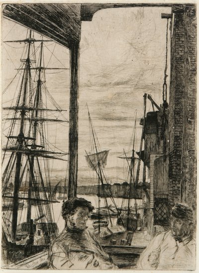 Rotherhithe af James Abbott McNeill Whistler
