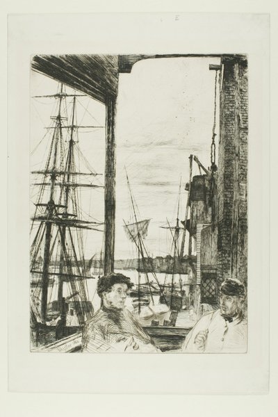 Rotherhithe af James Abbott McNeill Whistler