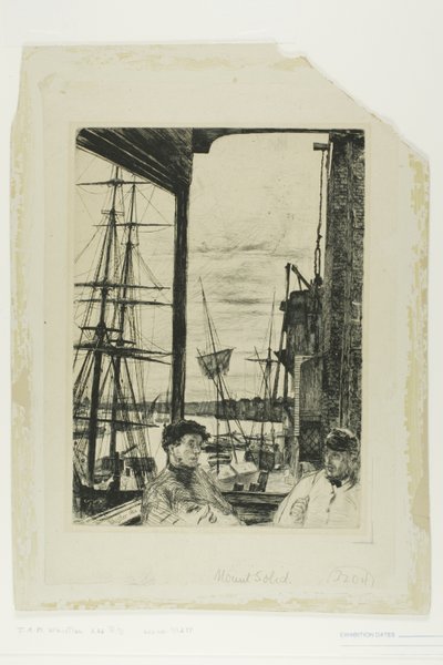 Rotherhithe af James Abbott McNeill Whistler