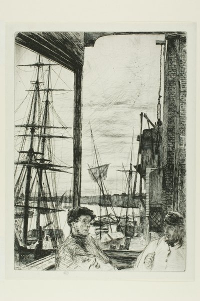 Rotherhithe af James Abbott McNeill Whistler