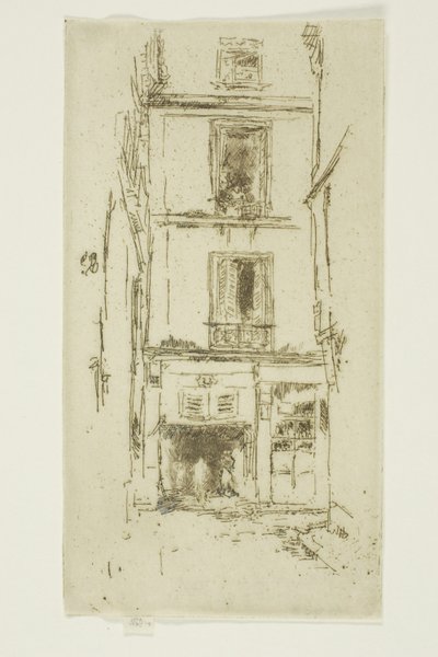 Rue des Bons Enfants, ture af James Abbott McNeill Whistler