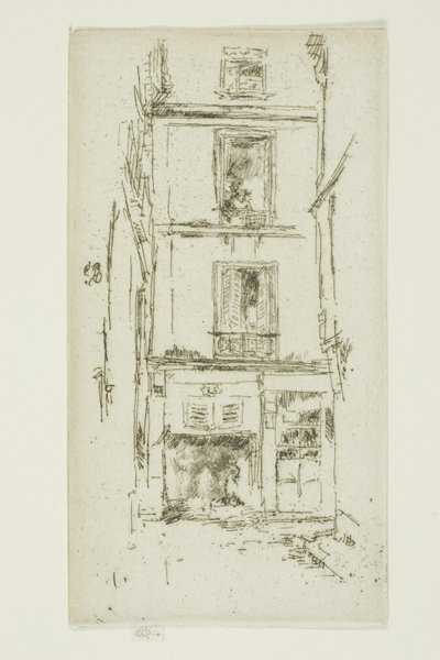 Rue des Bons Enfants, Tours af James McNeill Whistler