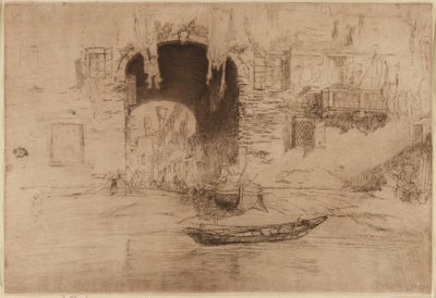 San Biagio af James Abbott McNeill Whistler