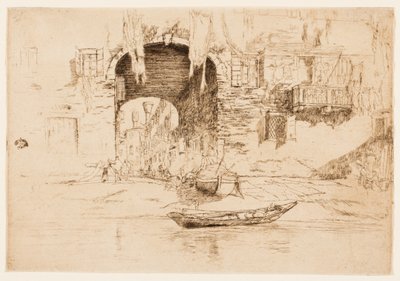 San Biagio af James Abbott McNeill Whistler