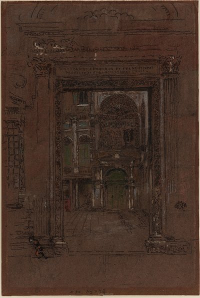 Sankt Johannes apostlen og evangelisterne af James Abbott McNeill Whistler