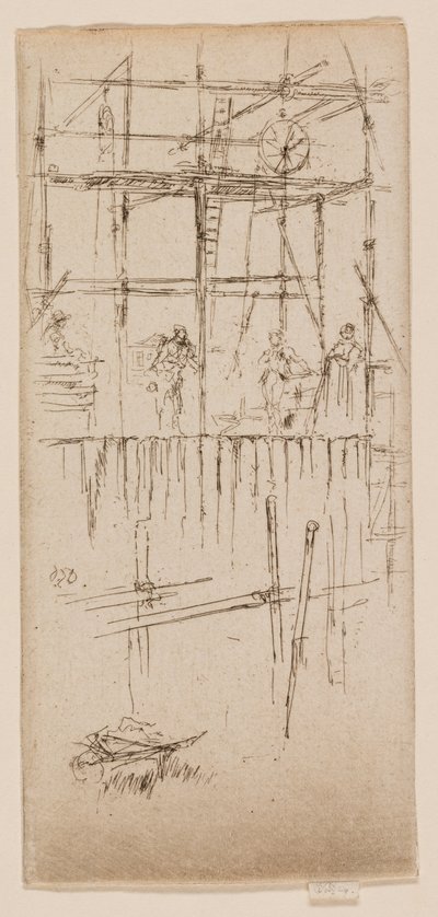 Savoy Stillads af James Abbott McNeill Whistler