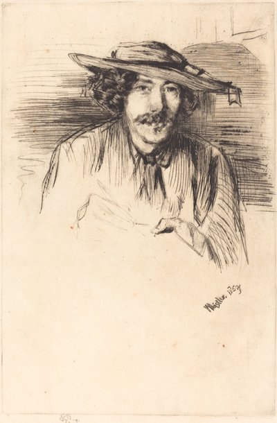 Selvportræt af James Abbott McNeill Whistler
