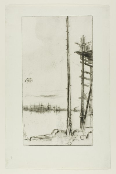 Skibsværft, Liverpool af James McNeill Whistler