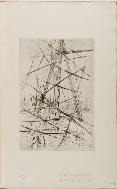 Forsendelse i Liverpool af James Abbott McNeill Whistler