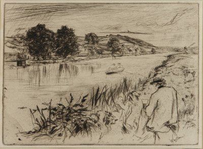 Skitsering af James Abbott McNeill Whistler