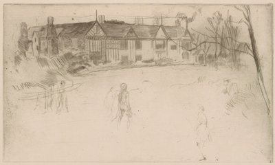 Speke Hall af James Abbott McNeill Whistler