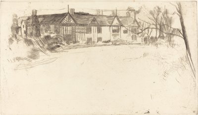 Speke Hall, nr.2 af James Abbott McNeill Whistler