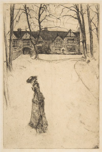 Speke Hall, nr. 1 af James McNeill Whistler