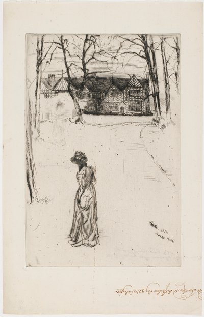 Speke Hall: Avenue af James Abbott McNeill Whistler