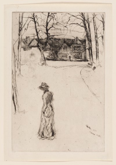 Speke Hall: Avenue af James Abbott McNeill Whistler