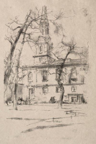 St. Giles-in-the-Fields af James McNeill Whistler