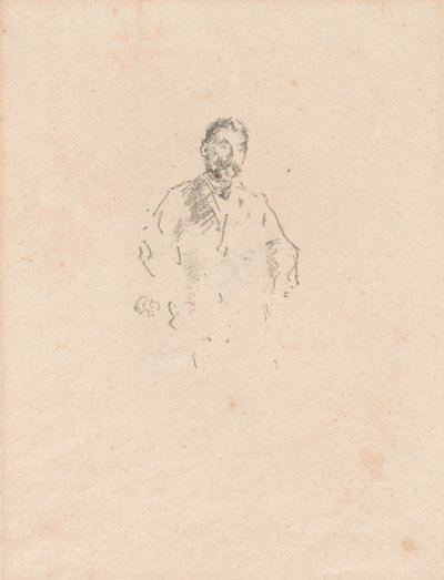 Stephane Mallarmé, nr. 2 af James Abbott McNeill Whistler