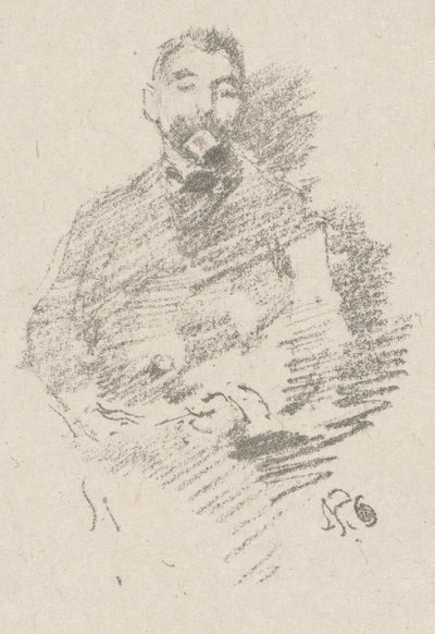 Stephane Mallarme af James McNeill Whistler
