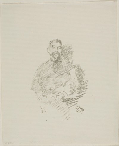 Stephane Mallarme af James McNeill Whistler