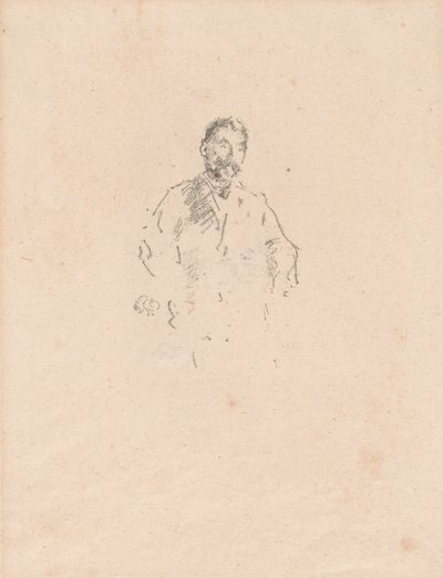 Stephane Mallarmé, nr. 2 af James McNeill Whistler