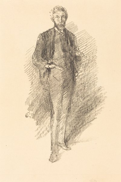 Undersøgelse: Joseph Pennell af James McNeill Whistler