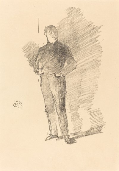 Studie nr. 2: Mr. Thomas Way af James Abbott McNeill Whistler
