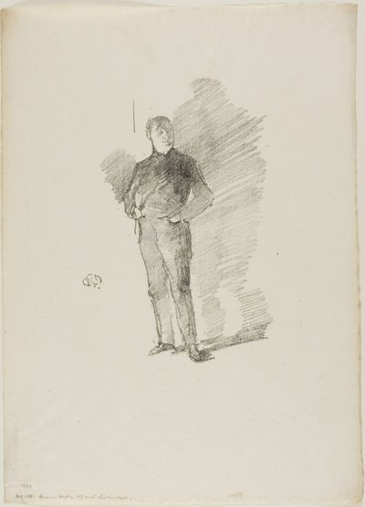 Studie nr. 2: Mr. Thomas Way af James Abbott McNeill Whistler