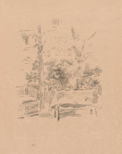 En-til-en i haven af James McNeill Whistler