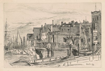 Thames Politi af James Abbott McNeill Whistler
