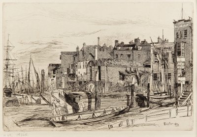 Thames Politi af James Abbott McNeill Whistler