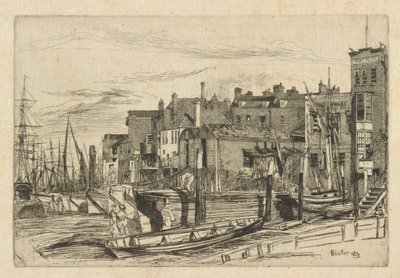 Thames Politi af James Abbott McNeill Whistler