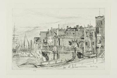 Thames Politi af James Abbott McNeill Whistler