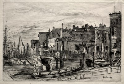 Thames Politi af James McNeill Whistler