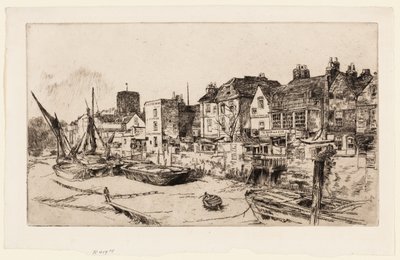"Adam og Eva", Gamle Chelsea af James Abbott McNeill Whistler