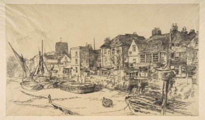 „Adam og Eva“, Old Chelsea af James McNeill Whistler