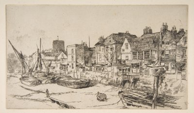"Adam og Eva", Old Chelsea af James McNeill Whistler